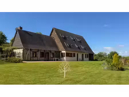 maison d?architecte avec prairie et source - entre amiens