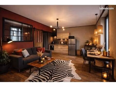 appartement t2 meublé à louer 30 m² – proche cité de la gastronomie & centre-ville – dispo