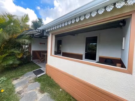 opportunité  maison f3 de 60 m² chemin mimi piton sainte-rose