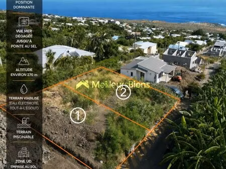 terrain 320 m² saint leu