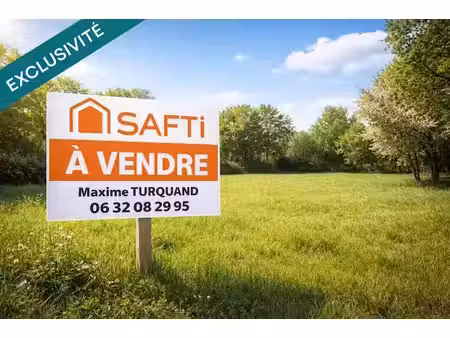 vente terrain à batir 3880 m² à mervent (85200)  39 000 €
