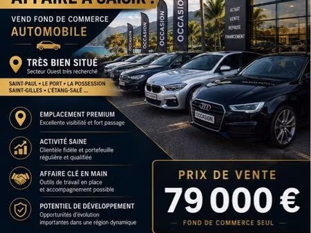 fond de commerce automobile