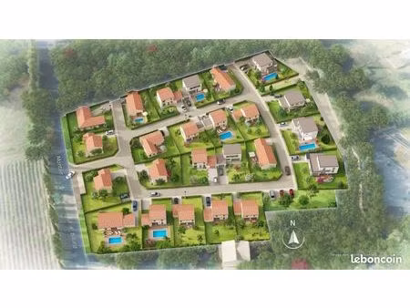 terrain 400 m² les granges gontardes