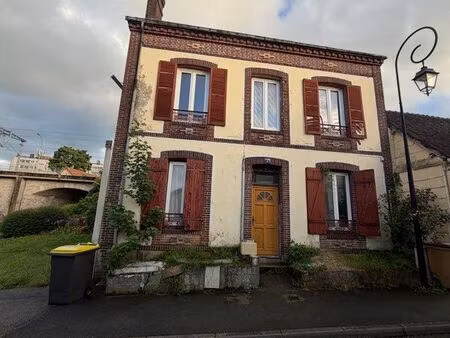 maison f5 +appartement f4 centre dreux et gare