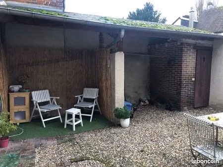 magnifique duplex + cours privative +basse conso et lumineux