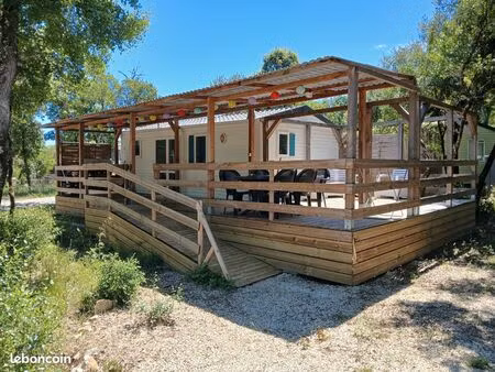 mobil home ohara dans un camping 4 étoiles ouvert toute l'année