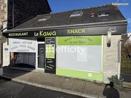fonds de commerce snack  bar 63 m²