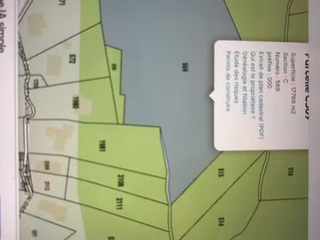 terrain non constructible