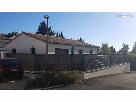 rare maison moderne 107m2 individuelle avec jardin  garage  parking  terrasse  pergola  cl