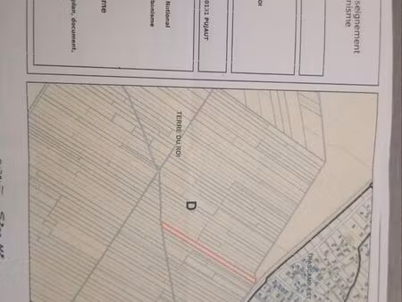 terrain agricole + matériel