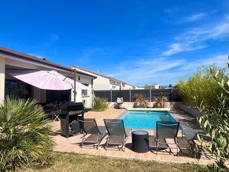 maison récente 4 pièces 101m² – piscine – terrain 516 m² – dpe a