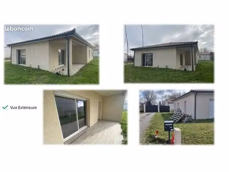 ? maison neuve 2023 – jamais habitée – dpe a – terrain 432 m² – fronton