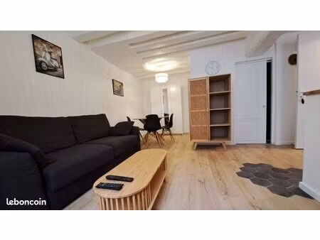 studio meublé 30m² à louer
