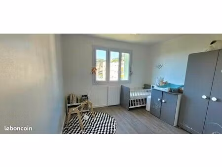 appartement 3 chambres - balcon/sans travaux