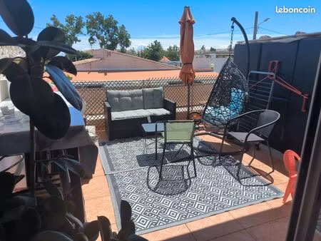 ? studio lumineux avec grande terrasse à 200 m de la plage – frontignan plage