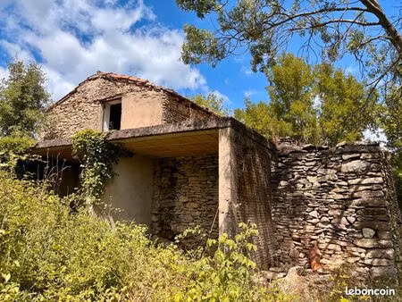 mas cadastré + 2 hectares – vue exceptionnelle – bédarieux