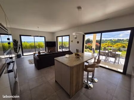 villa de plein-pied 2021 - vue dégagée