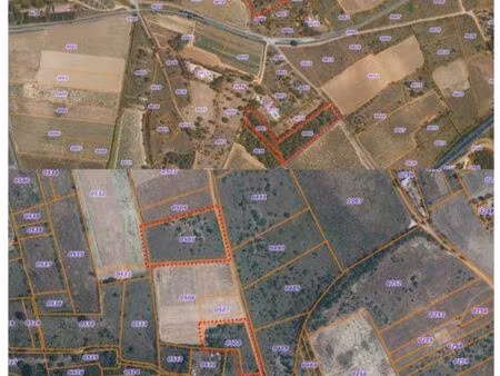 vends un lot de 6 terrains 20200 m2 loupian