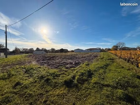terrain 1 130 m² cussac fort medoc