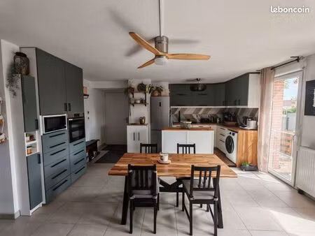 appartement t4 rez-de-jardin 80 m² - seysses