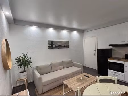 appartement t2 meublé - uriage