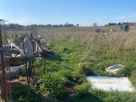 location terrain agricole sur bezouce 200m 50par mois