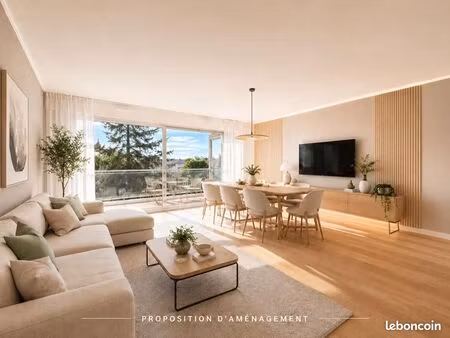 appartement 4 pièces 91 m²