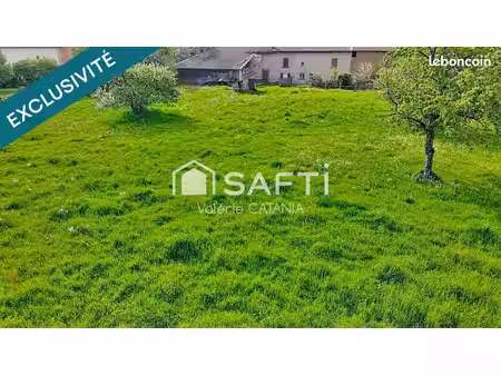 terrain 1335 m² saint-simeon-de-bressieux