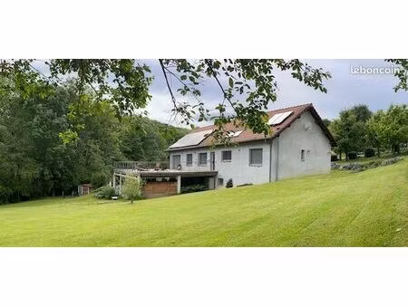 maison individuelle contemporaine – 230 m² habitables – vue nature et montagnes