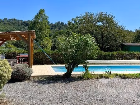 maison plain pied avec piscine