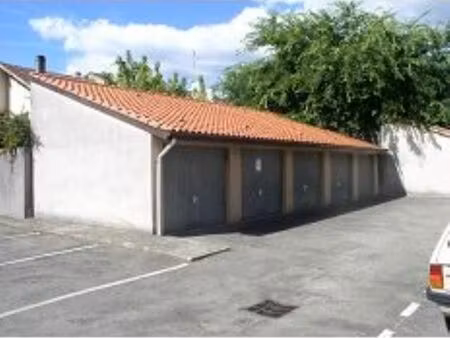 garage fermé