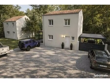 maison 3 pièces à saussines au calme sans vis à vis
