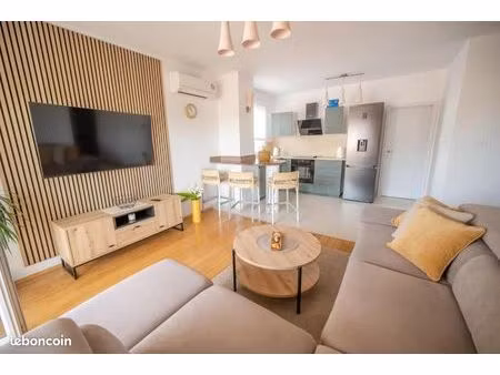 appartement t3 en rez-de-chaussée avec terrasse 62 m²