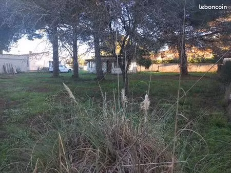 le grau d'agde terrain 800 m²