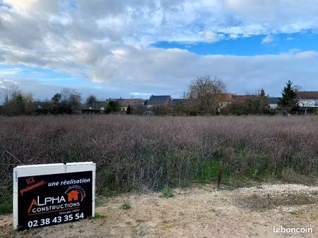 terrain 535 m² loury