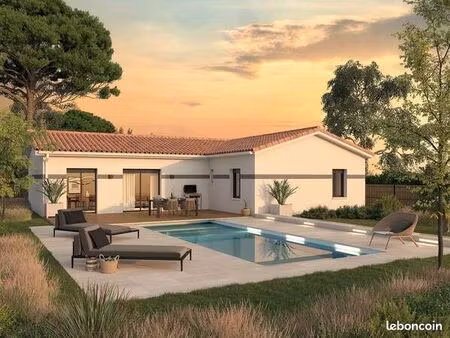 villa moderne et économique sur la commune de canet 34800