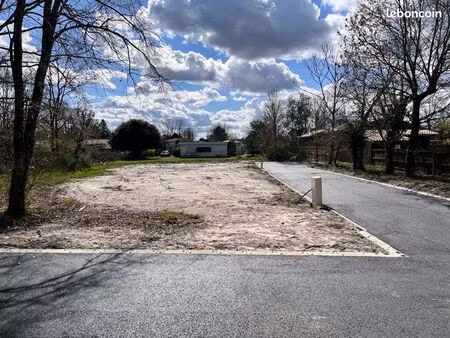 480m2 terrain viabilisé le taillan medoc