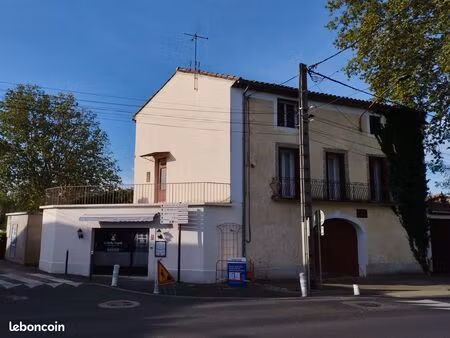 maison vigneronne 175 m2+ garage+ grange+ jardin+ local commercial loué