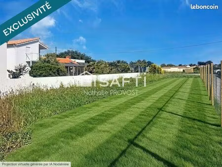 terrain 410 m² la plaine-sur-mer