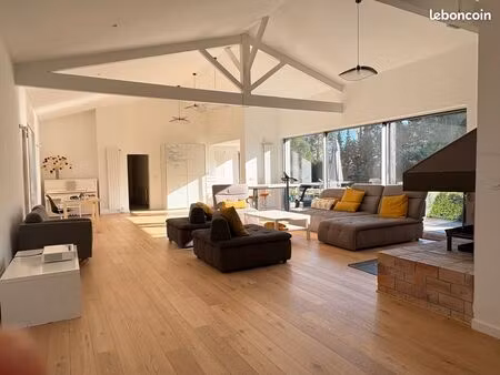 maison d’architecte 217m² – vigoulet-auzil – parc 5000m² – sous-sol 175m²- sans frais d'ag