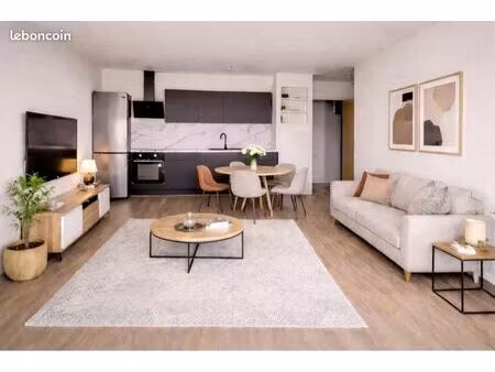 magnifique appartement 62m2 état neuf quartier terres neuves