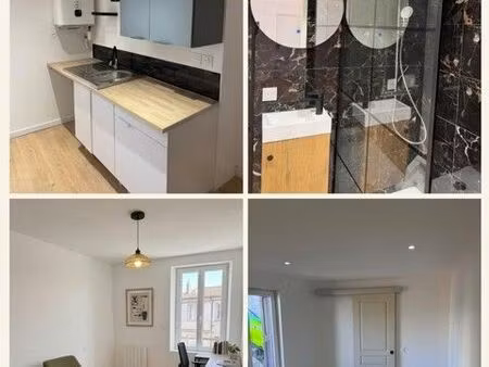 appartement t2– entièrement rénové – dernier étage