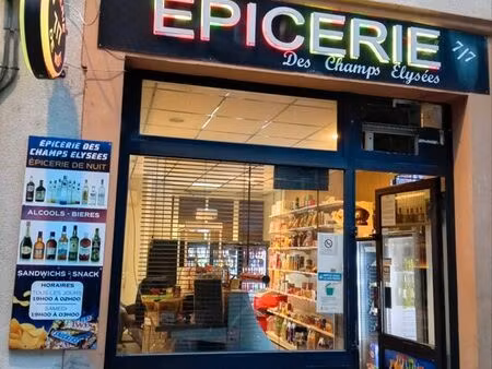 fond de commerce épicerie de nuit