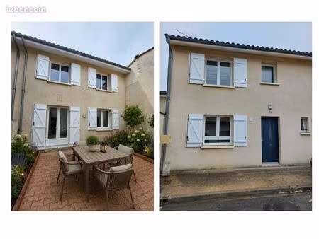 maison 95m2 4 pièces cour garage quartier montaudon