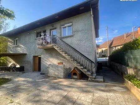 maison 115 m² – 3 chambres – garage 60 m² – extérieur 350 m²