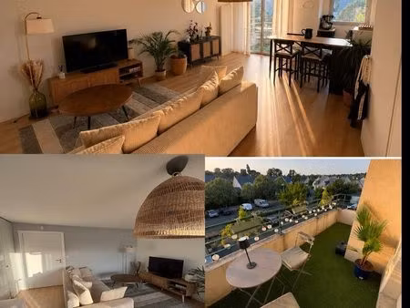 location appartement t2 meublé 42 m2 à la riche