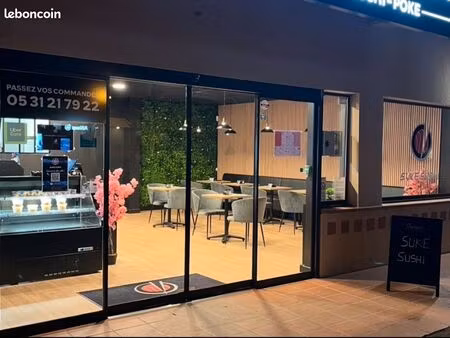à vendre – restaurant japonais / sushi & pokebowl – quint-fonsegrives