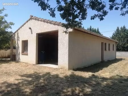 dépôt garage 117m2 plus maison d'habitation