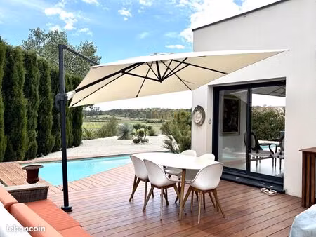 maison contemporaine 159 m² | terrasse jardin & piscine | combaillaux