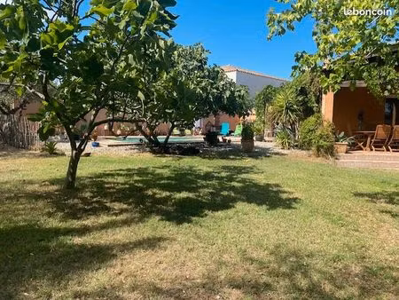 maison t5 avec piscine + grand terrain – baillargues